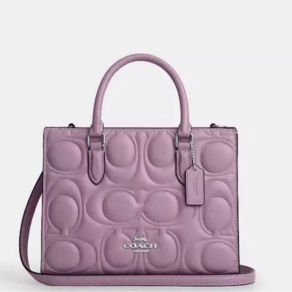 Coach Handbags - Coach Maggie Small Tote Bag Signature Leather CY670 Jasmine